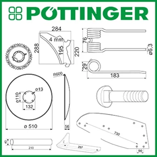 Pöttinger Ersatzteile