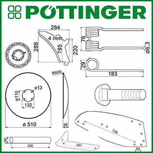 Pöttinger Ersatzteile
