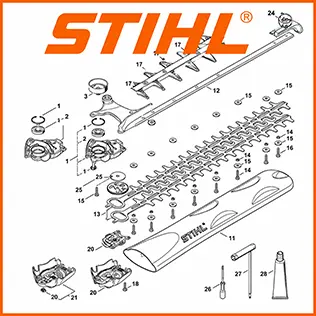 Stihl Heckenscheren Ersatzteile